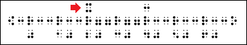 start interval type; empty circle example